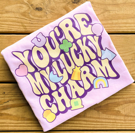 You’re My Lucky Charm (Purple Design) - Comfort Colors