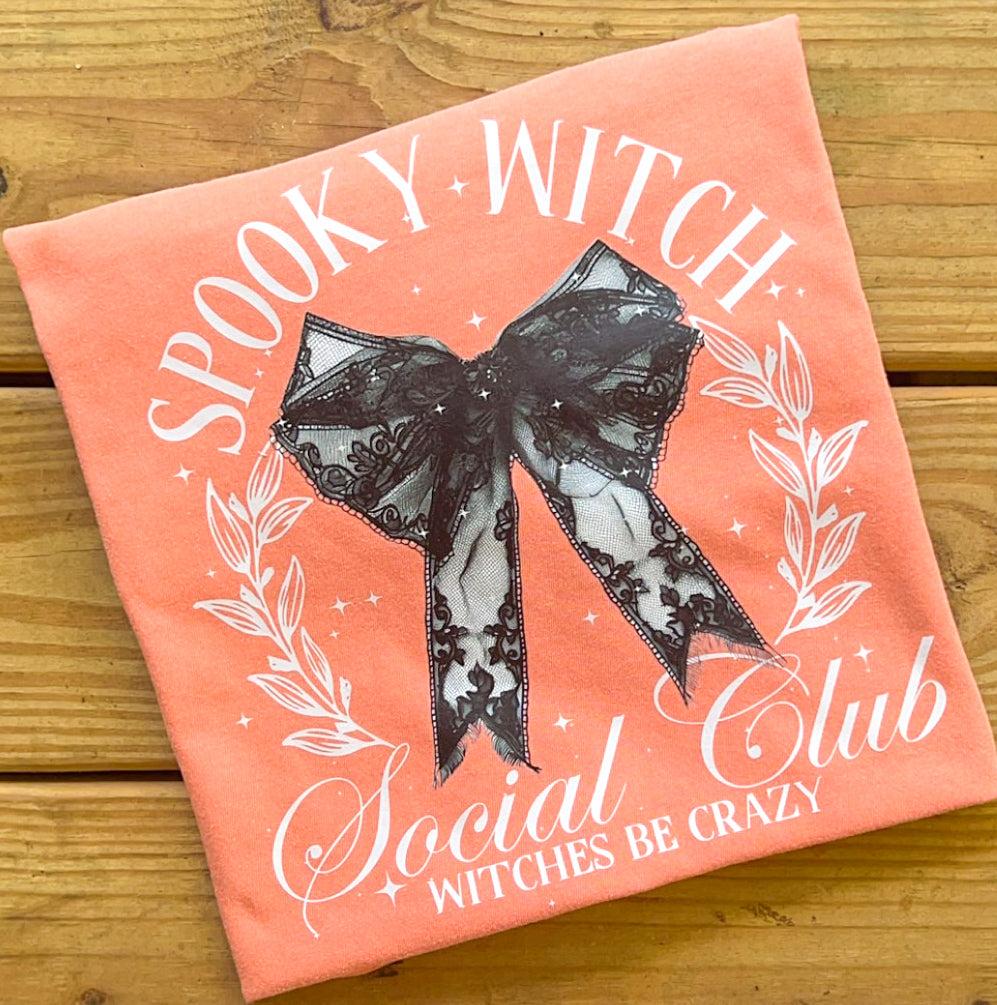 Spooky Witch Social Club - Comfort Colors