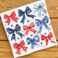 Patriotic Bows - Comfort Colors