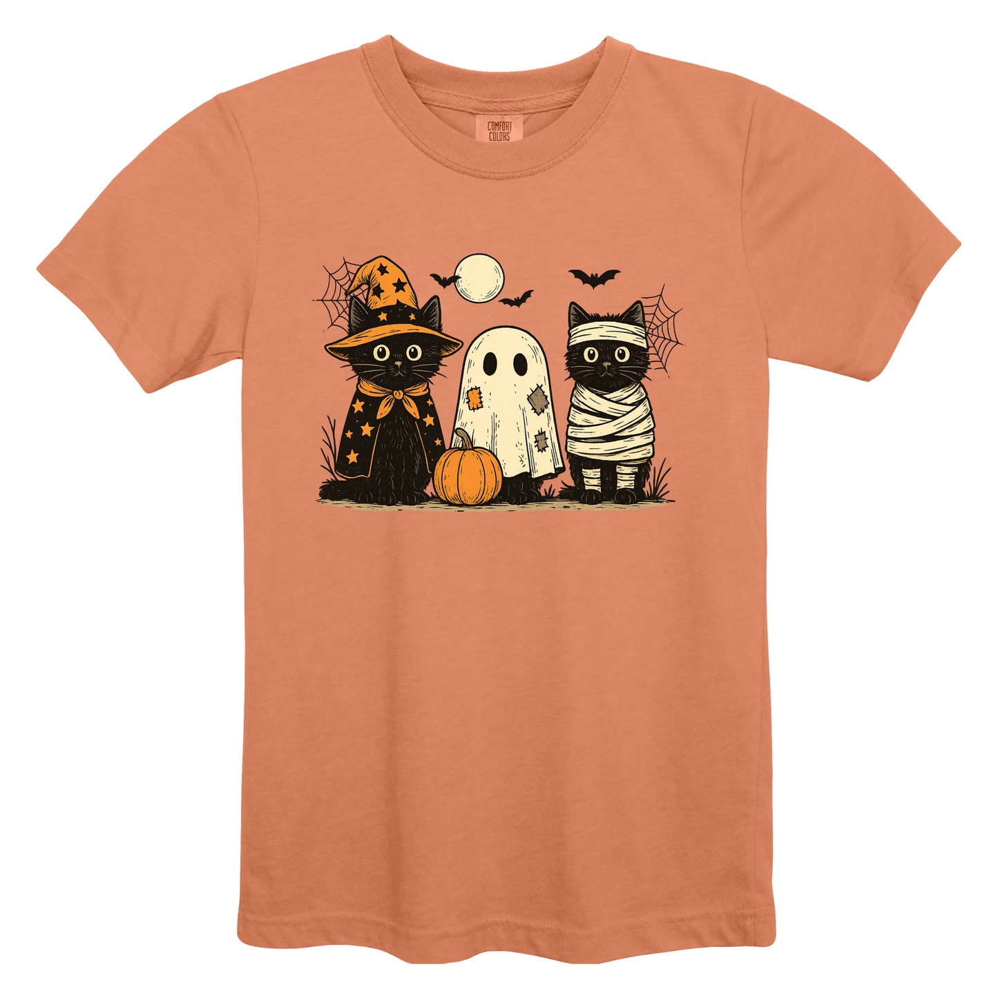 Black Cat Trio - Comfort Colors