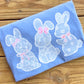 Faux Lace Bunnies - Comfort Colors