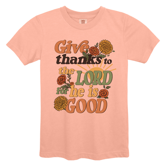 Give Thanks To The Lord - Comfort Colors