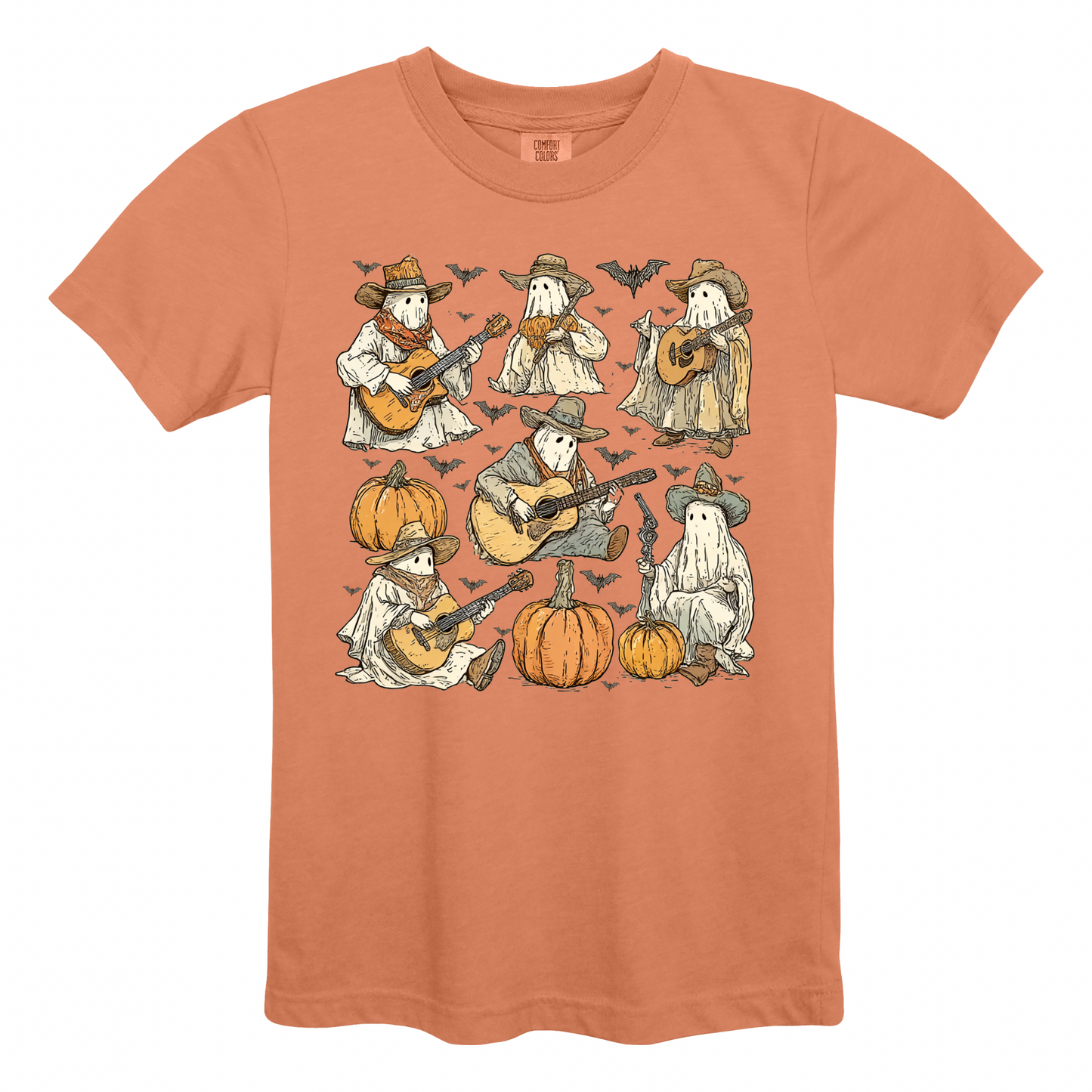 Western Ghostie Collage - Comfort Colors