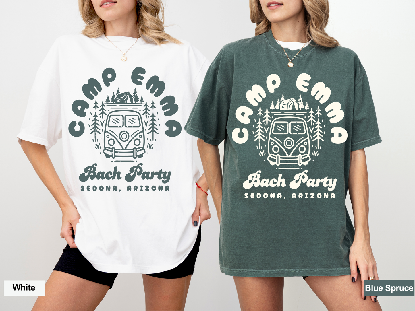 Custom Camp Bach Themed Bachelorette T-Shirts