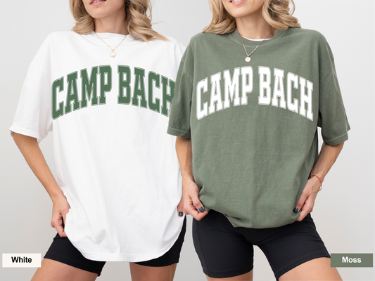 Varsity Camp Bach Themed Bachelorette T-Shirts