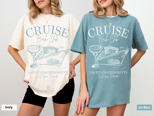 Custom Cruise Bachelorette T-Shirts