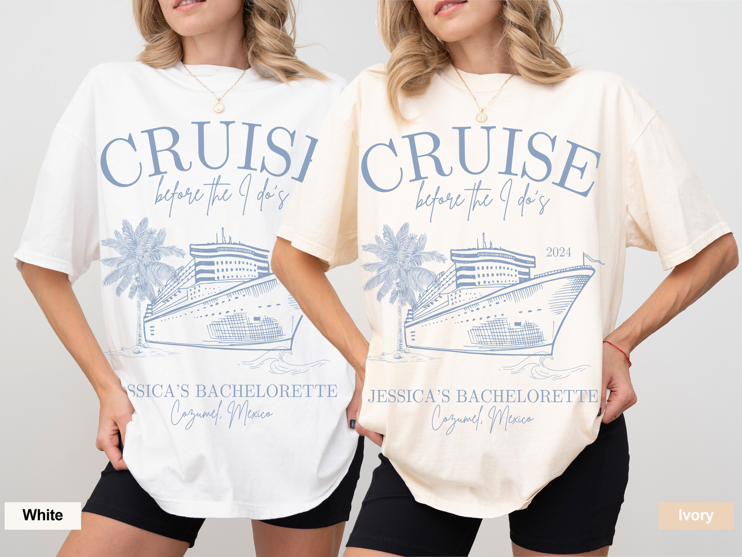 Custom Cruise Before the I Do's Bachelorette T-Shirts