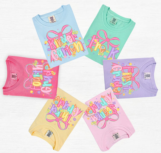 Pastel Grades  - Comfort Colors