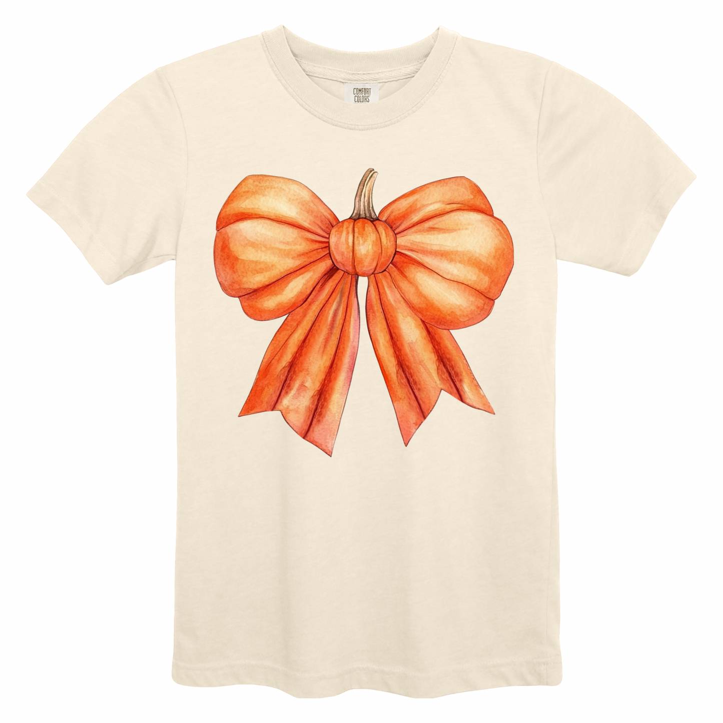 Pumpkin Bow - Comfort Colors