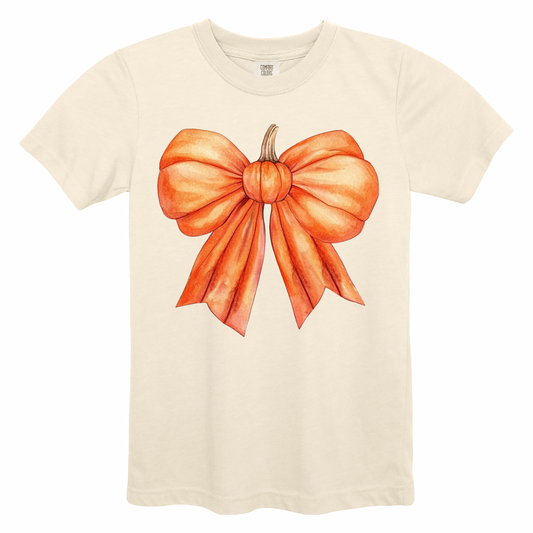 Pumpkin Bow - Comfort Colors