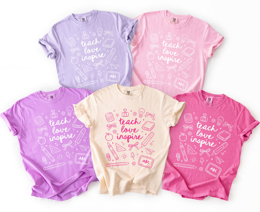 Teach Love Inspire - Comfort Colors