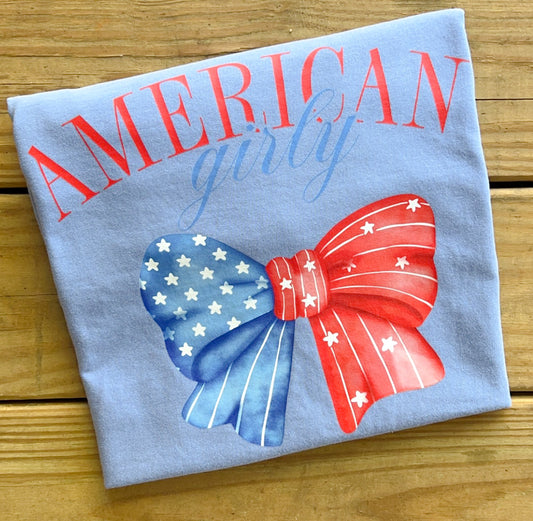 American Girly Coquette - Comfort Colors