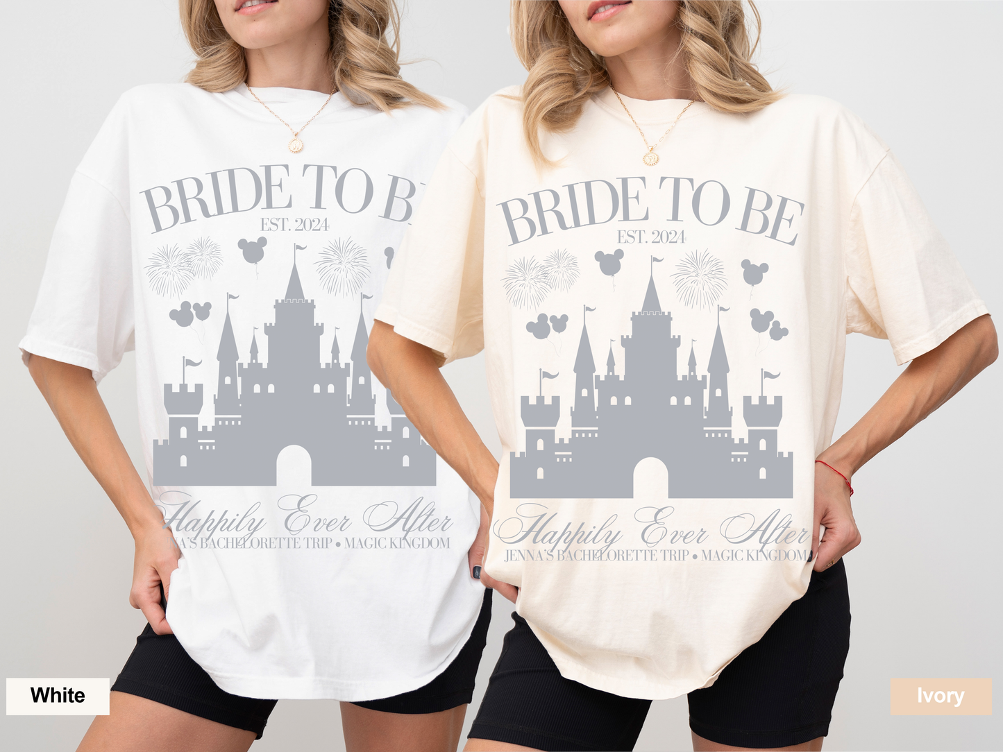 Custom Disney Inspired Bachelorette T-Shirts