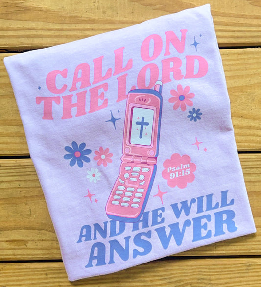 Call On The Lord (Orchid) - Comfort Colors