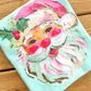 Brush Stroke Preppy Santa - Comfort Colors