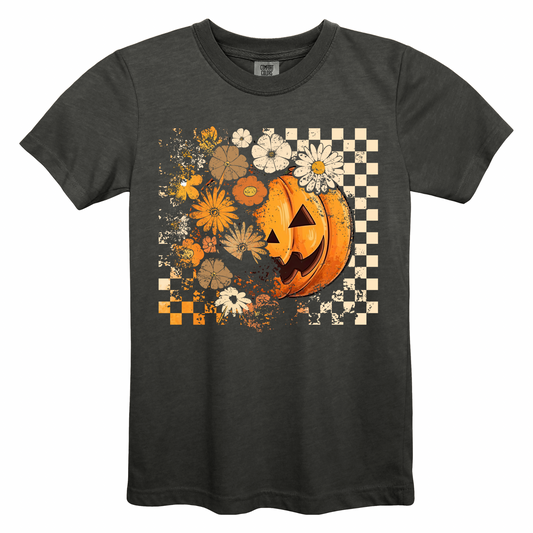 Boho Floral Pumpkin - Comfort Colors