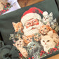 Nostalgic Santa Cats Sweatshirt