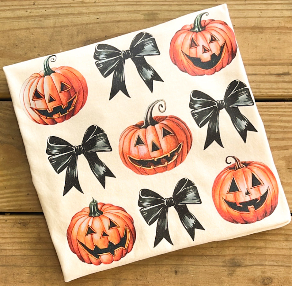 Coquette Jack O Lanterns - Comfort Colors