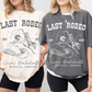 Custom Last Rodeo Bachelorette T-Shirts