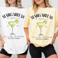 Custom Margs & Matrimony Bachelorette T-Shirts