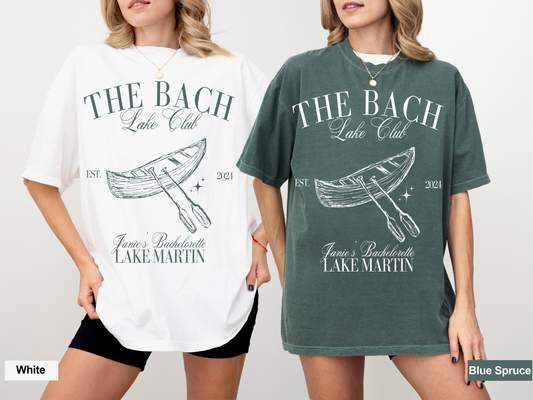 Custom Lake Club Bachelorette T-Shirts