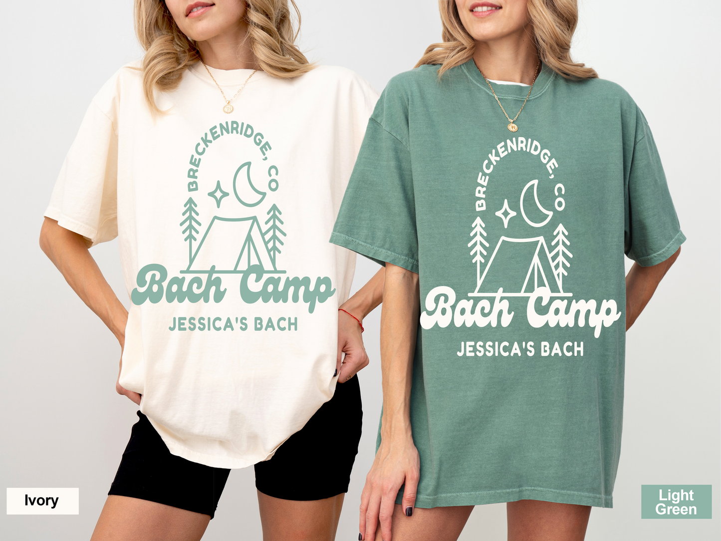 Custom Bach Camp Themed Bachelorette T-Shirts