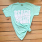 Comfort Colors 3D Puff Beach Bum T-Shirt