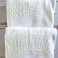 Monochrome Bridal Sweatshirt