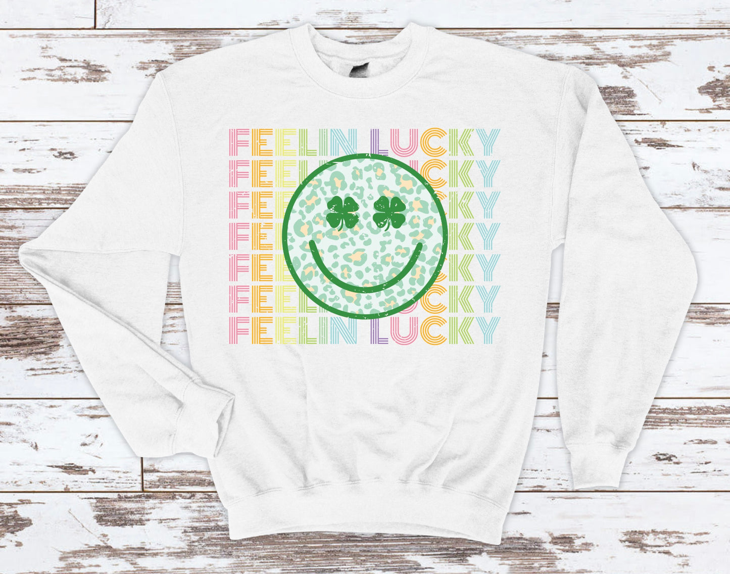 Feelin’ Lucky Retro Smiley Face
